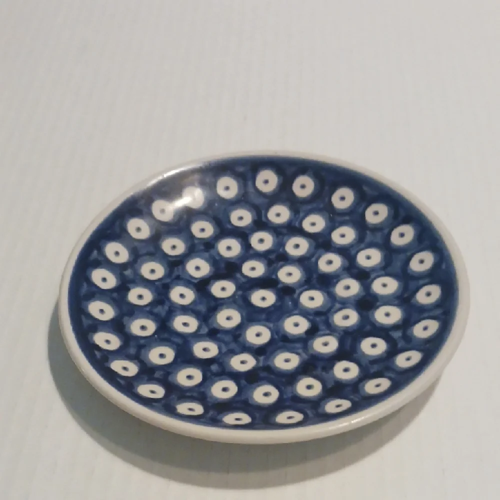 Polka Dot Blue and White Tea Set